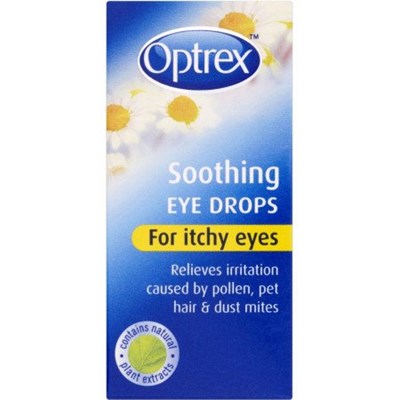 Optrex Soothing Eye Drops For Itchy Eyes 