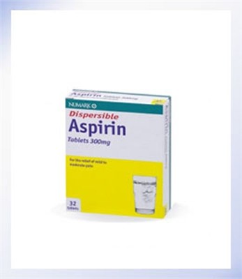 Numark Dispersible Aspirin Tablets 300mg