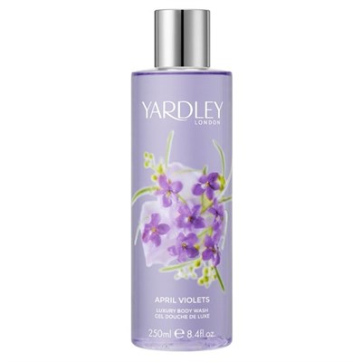 Yardley April Violets Luxury Body Wash