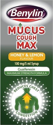 Benylin Mucus Cough Max Honey &amp; Lemon