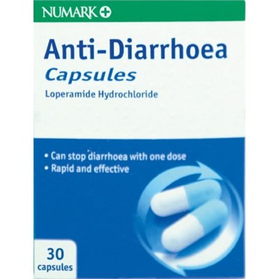 Numark Anti-Diarrhoea Capsules 12s