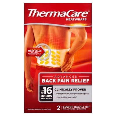 ThermaCare Lower Back Heat Wraps 
