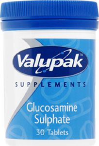 Valupak Glucosamine Sulphate 500mg