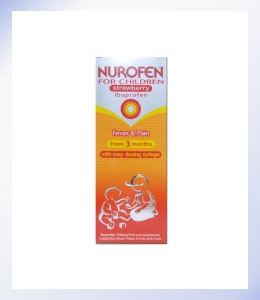 Nurofen Sugar Free Suspension for Children Strawberry
