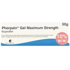 Phorpain Gel Maximum Strength 10% 50g