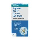 Numark Hayfever relief Allergy Eye Drops 2% x10ml